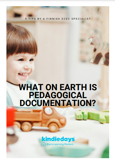 What Is Pedagogical Documentation? Free Kindiedays E-book